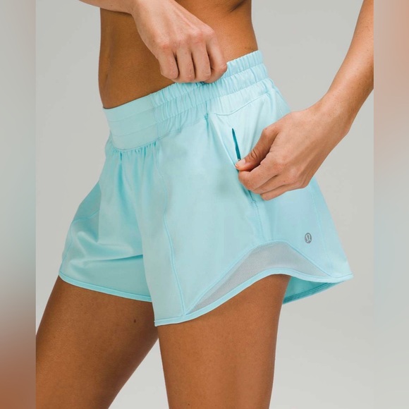 lululemon athletica Pants - Lululemon Hotty Hot Short *Long 4"
Icing Blue NWT